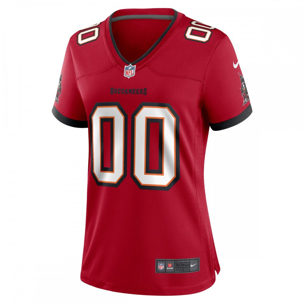 Nike Tampa Bay Buccaneers Women's Custom Game Jersey - Red-GridironStore